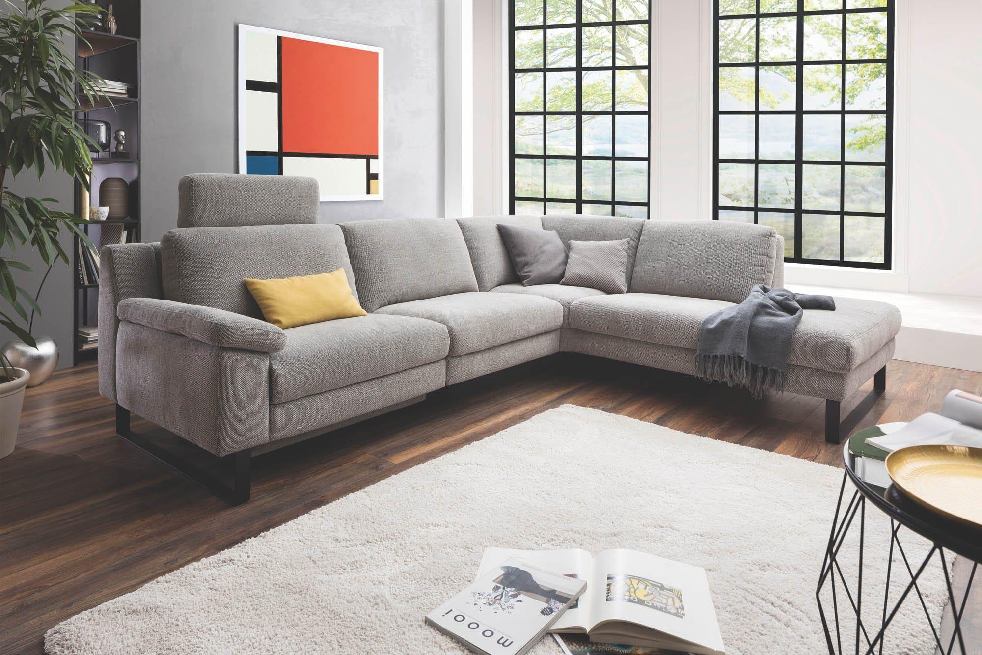 Elegante Polsterecke Casablanca – stilvolles Ecksofa in  hochwertigem Bezugsstoff