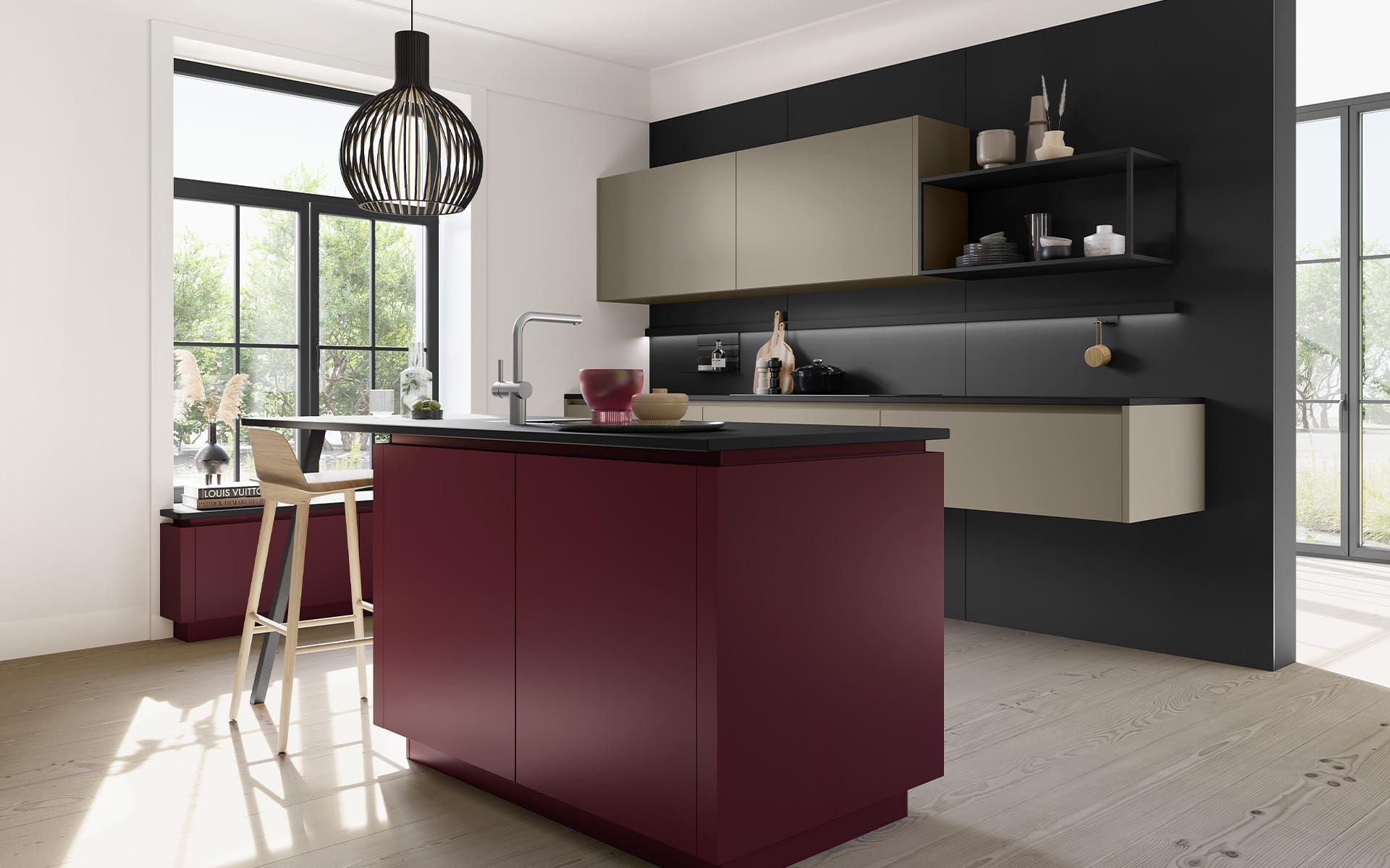 Häcker Porto GL Selection Burgund