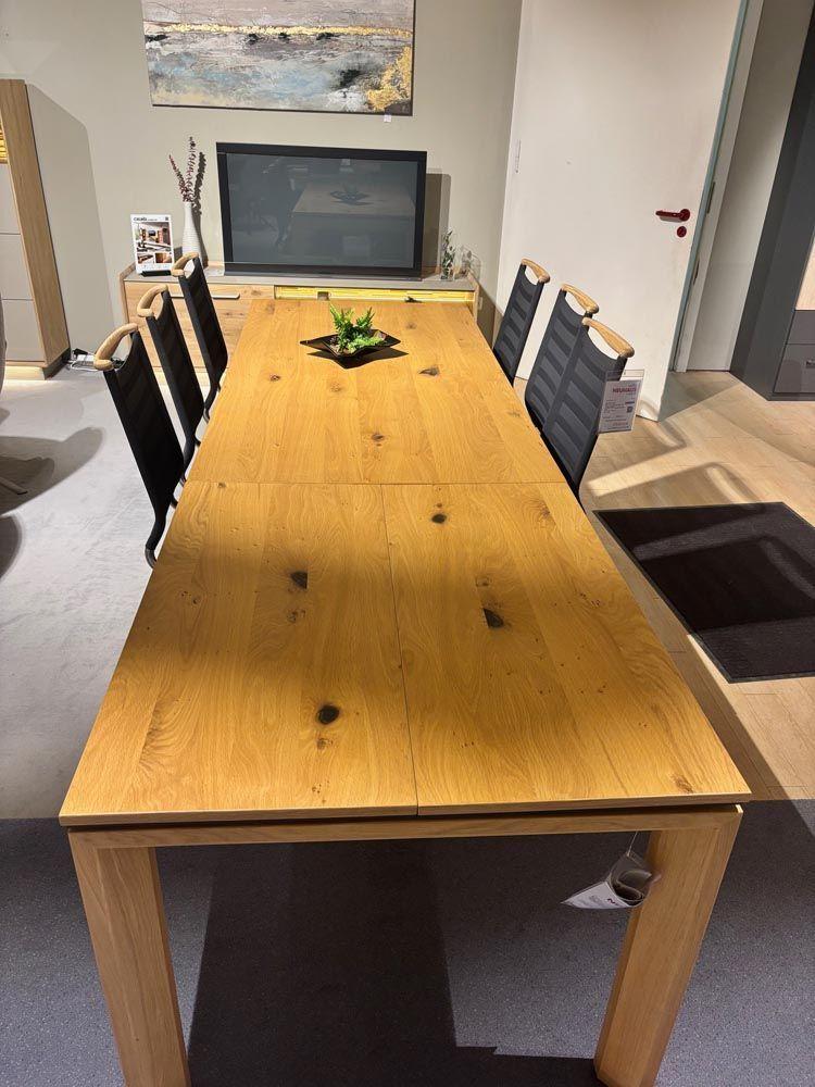 Ausziehtisch Mod.: Cortina Platte: Charakter Eiche furniert