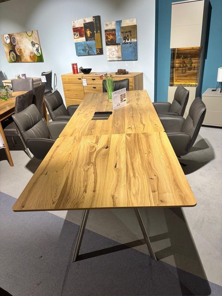 Esstisch "ET324 FIN"  Eiche rustico hell geölt.