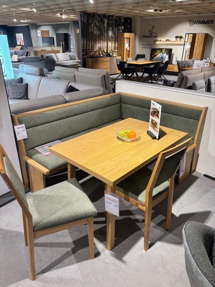 Eckbankgruppe „Casada Cusco“ Wildeiche Samtlack.