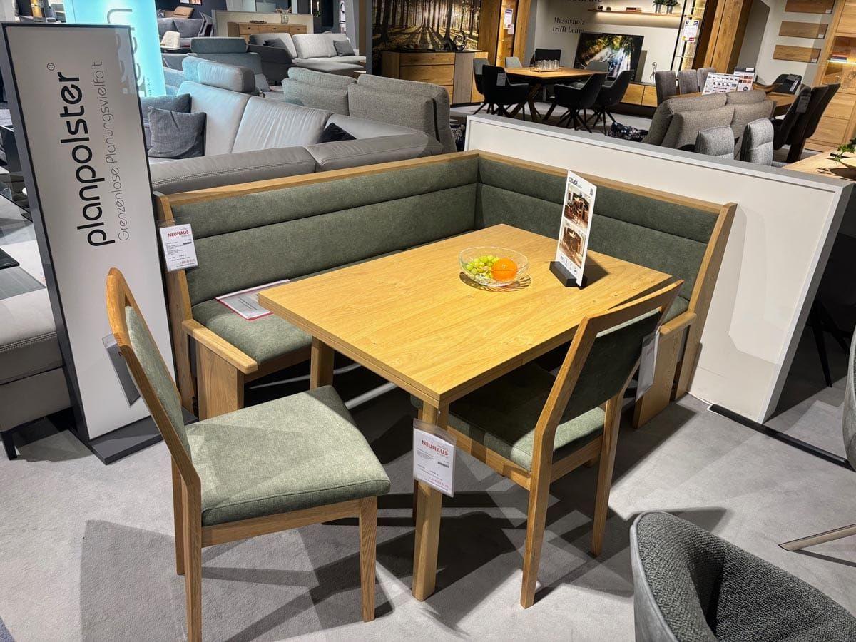 Eckbankgruppe „Casada Cusco“ Wildeiche Samtlack.