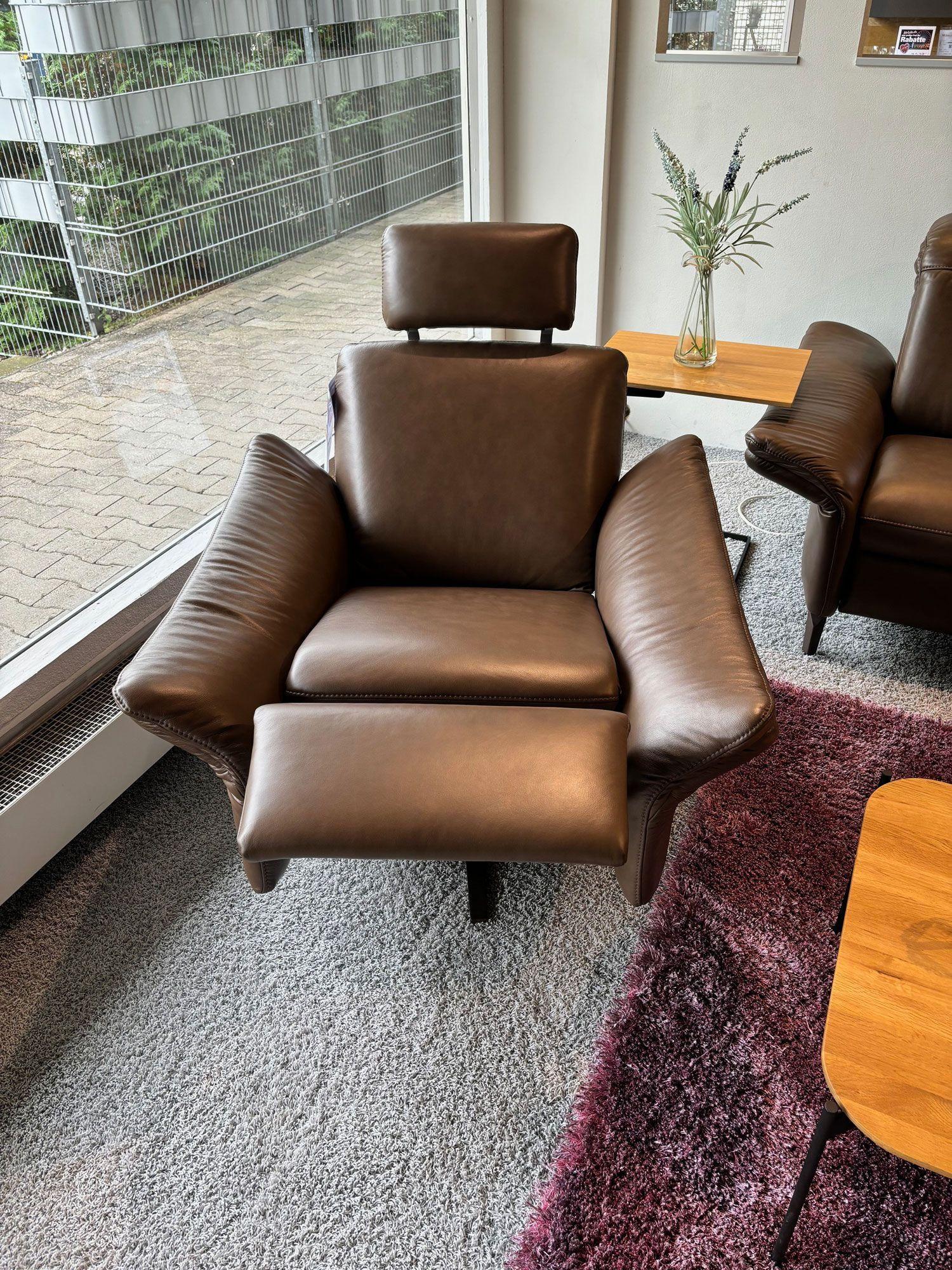 Relax-Sessel "7066 24 L 44" Leder: Longlife zigarre