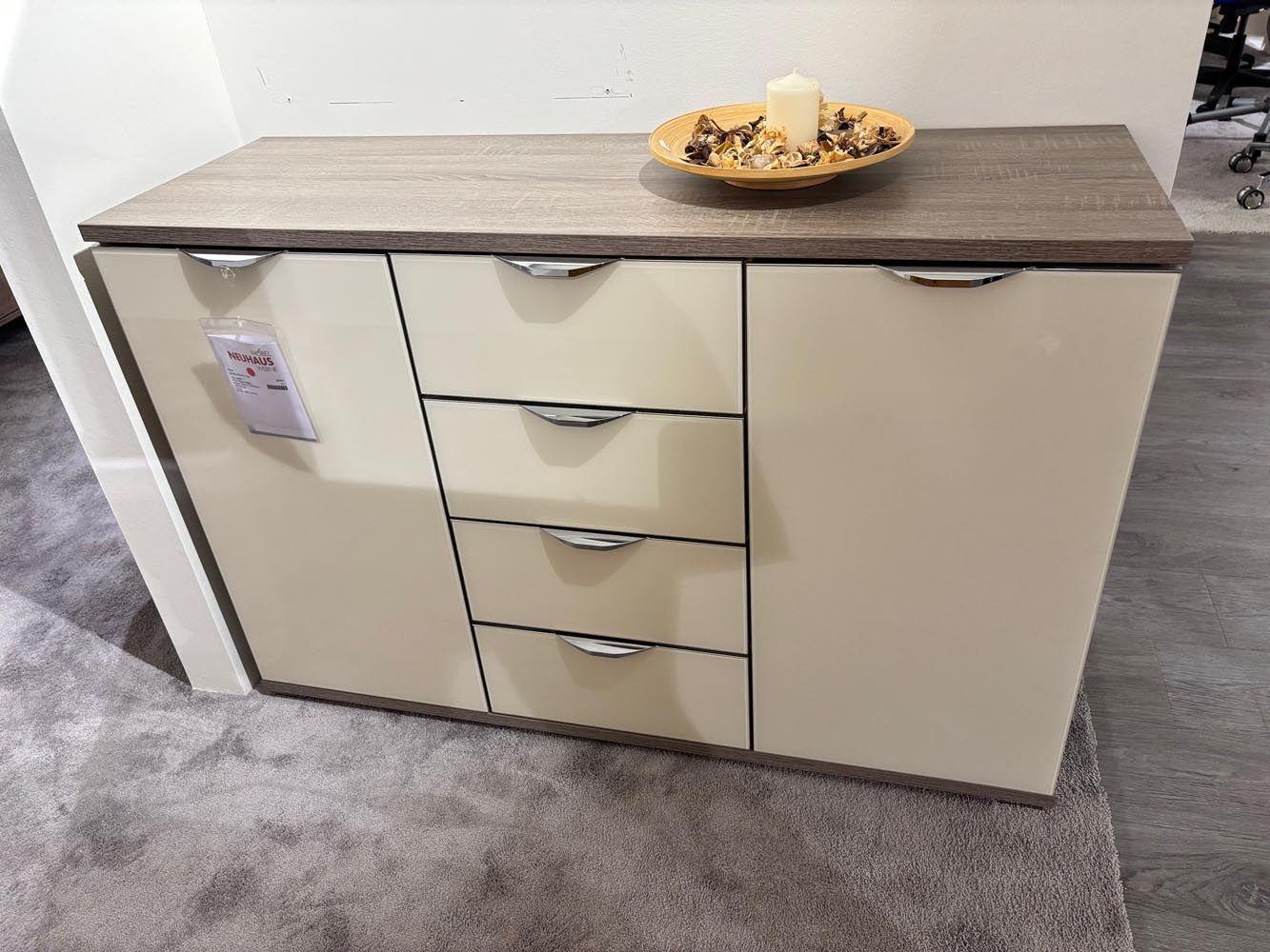 Rubin Großkombikommode Dekor Trüffel Eiche.