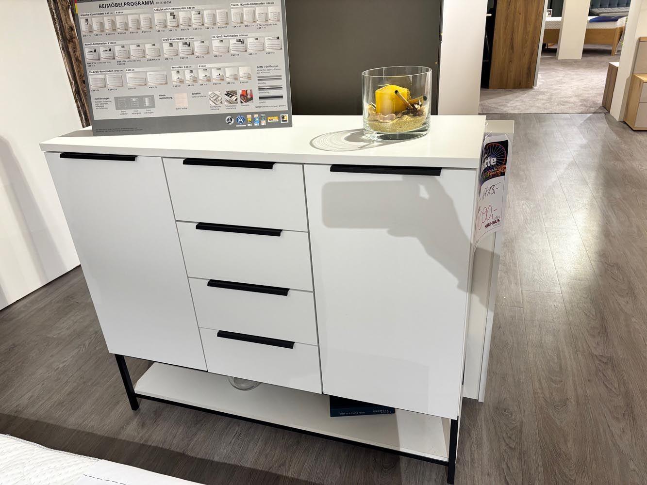 Kommode "Sinfonie Plus" Dekor weiß.