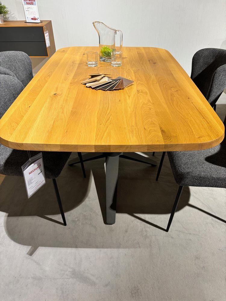 Holz Tisch "Carve" leichte Bootsform