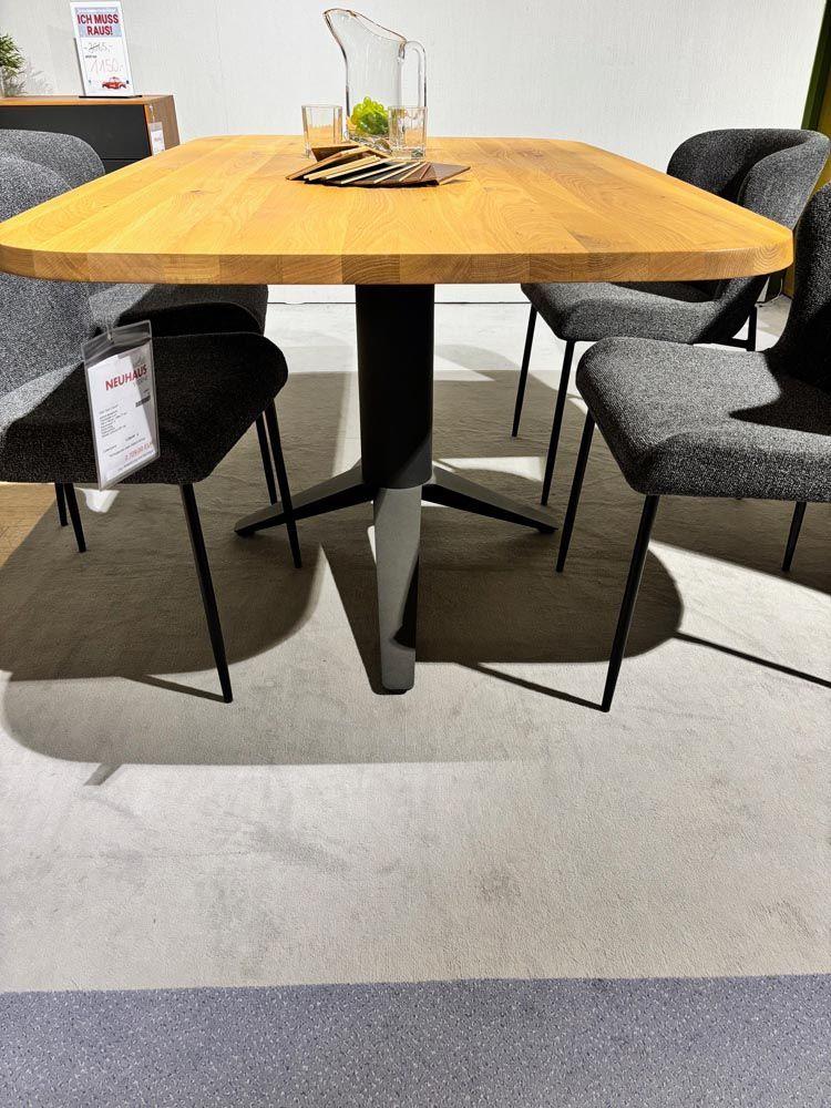 Holz Tisch "Carve" leichte Bootsform