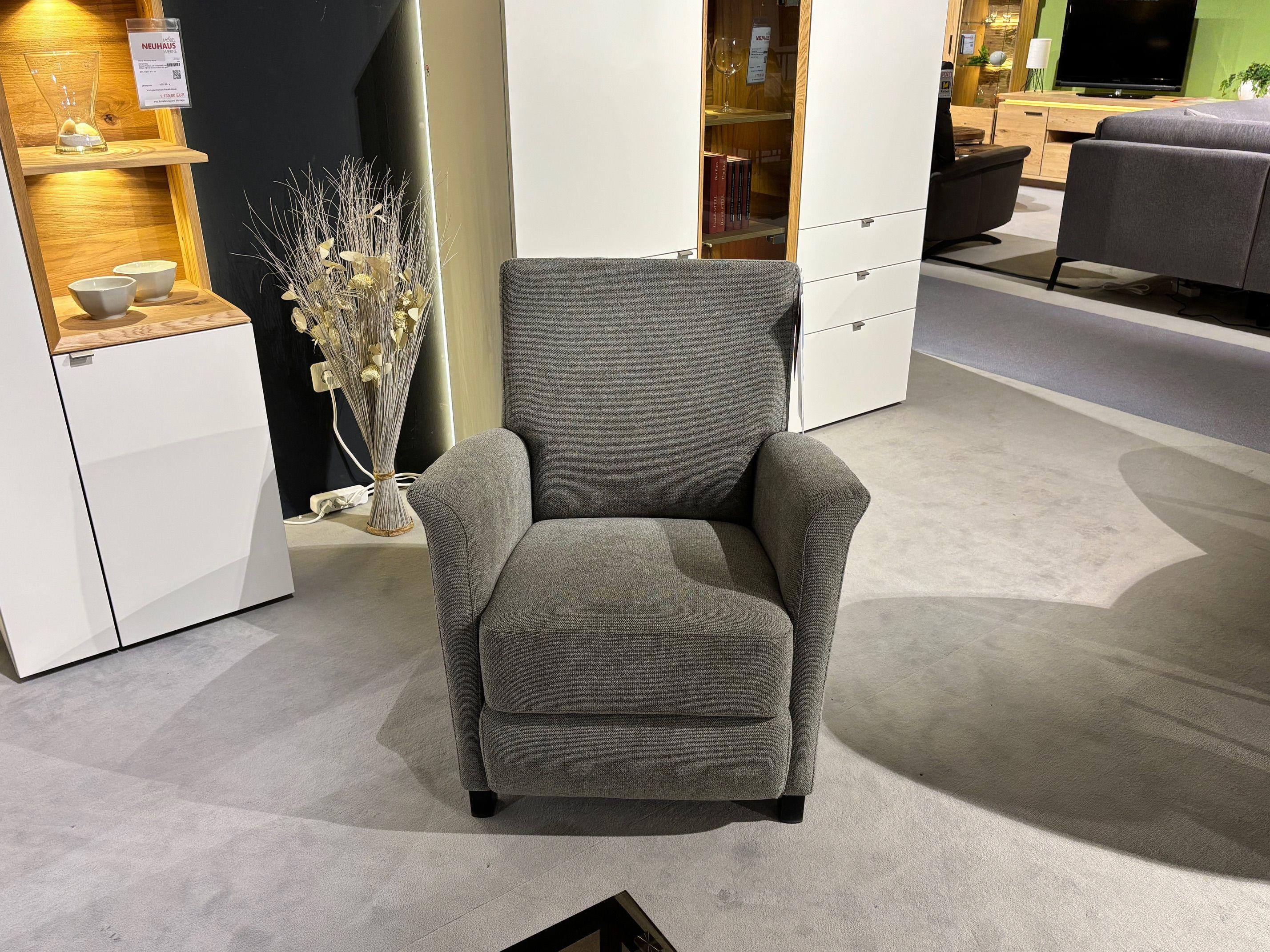 Einzelsessel - "Tom" Stoff: Free Stone.