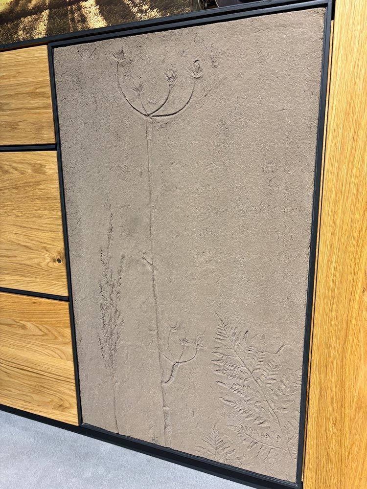 Sideboard "Terrafine" rustikale Asteiche Hartwachsöl natur geschliffen.